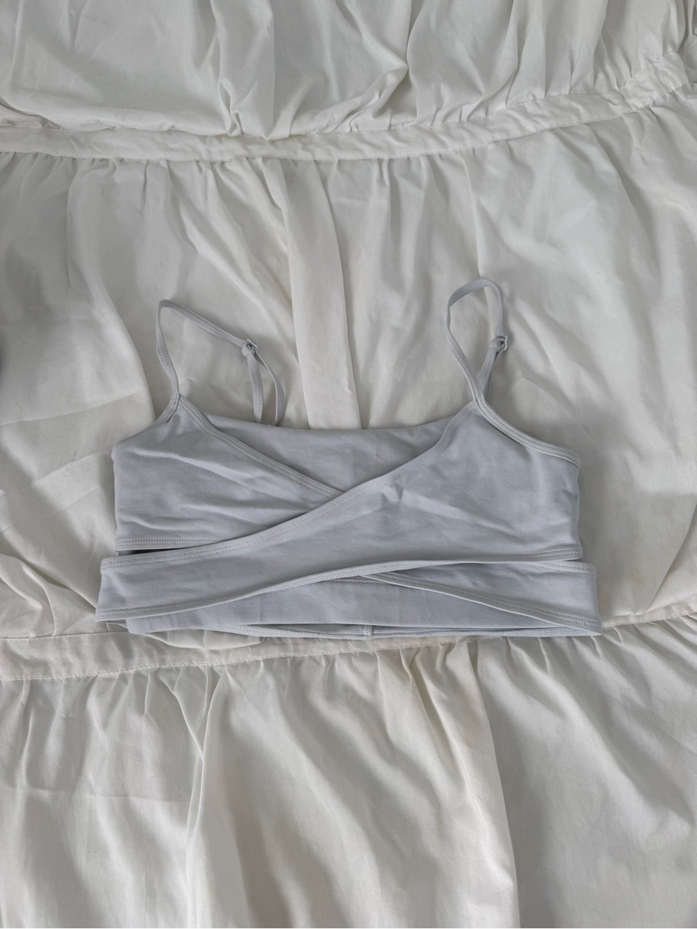 ALO Yoga White Seamless Bralette